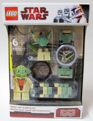 Yoda Watch Kids Star Wars Lego Minifigure Minifig Clone Wars Legos Figure