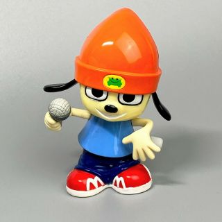 Rare 1998 Medicom Toy Parappa The Rapper Wind - Up Dancing Figure Sony Playstation