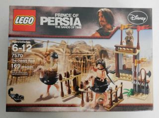 2010 Lego 7570 Disney Prince Of Persia Ostrich Race Set Swords Dastan Minifigure