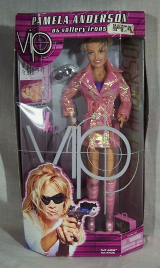 Vip Pamela Anderson As Vallery Irons Action Figure Doll 2000