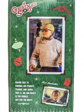 Ralphie A Christmas Story 8 in Clothed Action Figure Movie Gift X - Mas 2