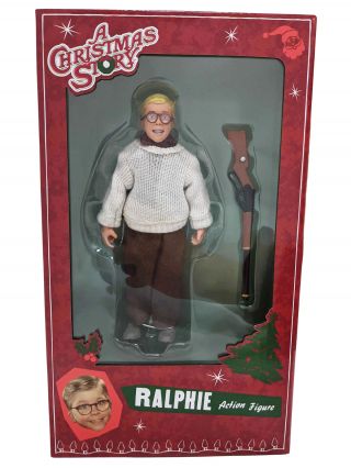 Ralphie A Christmas Story 8 in Clothed Action Figure Movie Gift X - Mas 3