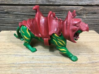 Motu Battle Cat Complete 1980s Masters Of The Universe He - Man