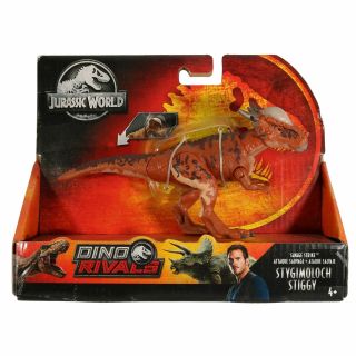 Mattel - Jurassic Park / World - Dino Rivals Stygimoloch Stiggy - & Ovp