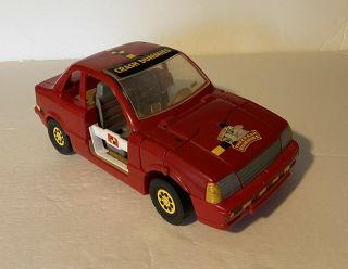 Incredible Crash Dummies By Tyco: Red Crash Car 2 - Near Complete