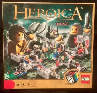 Lego Heroica Fortaan Buildable Game Castle Building Toy 3860 Complete Set 8,