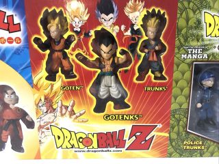 Dragon Ball Z Jakks Pacific 3 Pack Action Figures Goku,  Krillin,  Gotenks,  & More 3