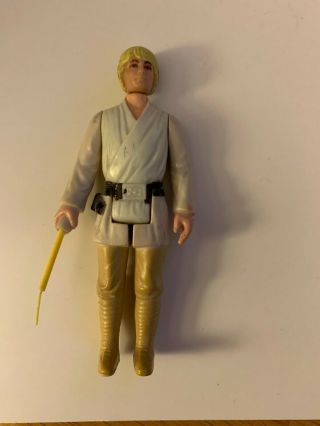 1977 Vintage Star Wars Loose Luke Skywalker Complete W/original Light Saber
