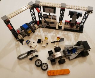 Lego 75911 Speed Champion Mclaren Mercedes Pit Stop - Incomplete Set