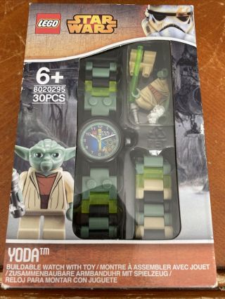 Lego Star Wars Buildable Watch Yoda With Minifigure 8020295 Nib