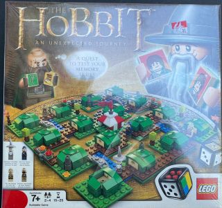Lego The Hobbit Unexpected Journey Game Board Memory Game
