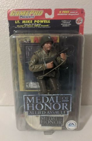 Medal Of Honor Lt.  Mike Powell Action Figure Gamepro Rc2 Joyride Studios