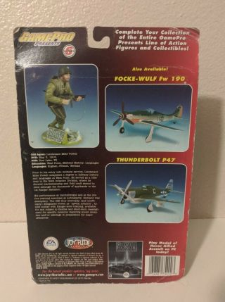 Medal of Honor LT.  Mike Powell Action Figure Gamepro RC2 Joyride Studios 2