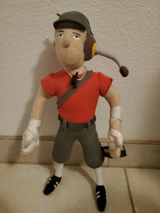 Team Fortress 2 Scout Plush Neca Valve Rare Collectible Out Of Print