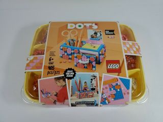 Lego Dots Desk Organizer 405 Piece Arts & Crafts For Kids Create 41907