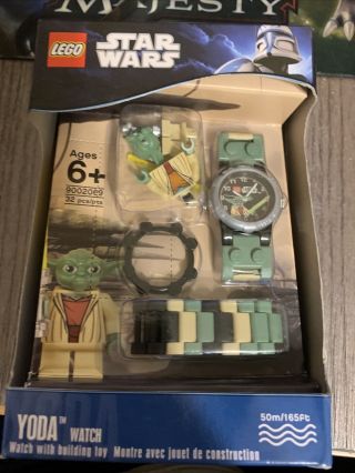Lego Star Wars Yoda Watch With Mini Figure Set