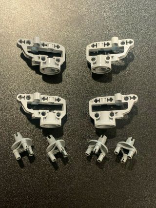 4 Lego Technic Steering Wheel Hub 3 Pin Round (92908 / 92909) 92908c01 Moc