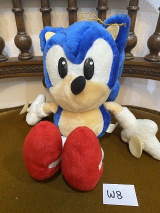 Sonic The Hedgehog Sega 1995 Japan Suction Cup Plush Fighters Tails