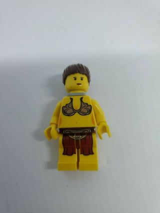 Lego 4480 Star Wars Classic Princess Leia Slave Minifigure W/ Neck Bracket