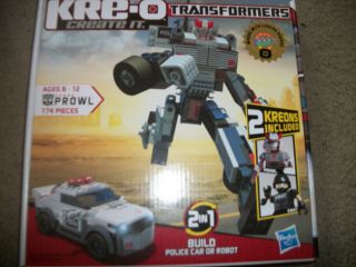 Kre - O Transfomers Decepticon Prowl Fits Other Blocks 2 Mini Kreo 30690