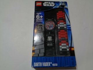 Lego Kids Star Wars Darth Vader Mini - Figure Watch 9004292 Rare 2011 Zs