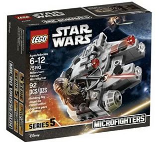 Lego Star Wars Millennium Falcon Microfighter Series 5 75193 Brand