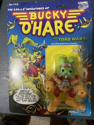 1990 Hasbro Space Adventures Of Bucky O’hare Figure 1 The Toad Wars