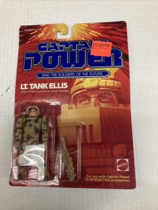 Captain Power Lt Tank Ellis Figure