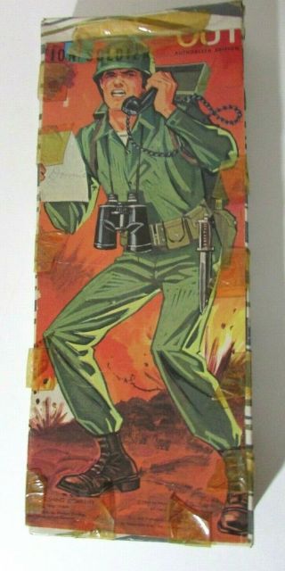 Vintage Gi Joe Punch Out Action Soldiers - 1965 - Hassenfeld Bros