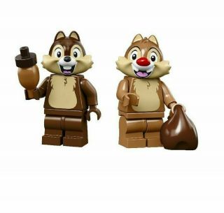 Lego Disney Minifigures Series 2 - Chip And Dale Set Of 2 -