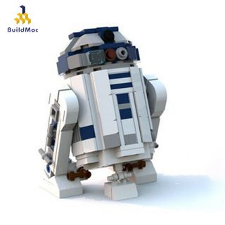 Mini Robot Moc - 6266 Building Blocks Ucs R2 - D2 For Star War Education Toys Gift