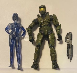 Nib Mcfarlane Toys Halo 3 Series 3 - Master Chief With Cortana Loose Figures