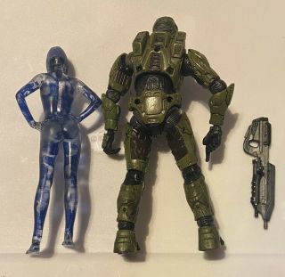 NIB McFarlane Toys Halo 3 Series 3 - Master Chief With Cortana Loose Figures 2