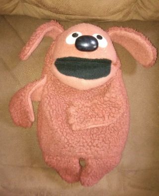 Rowlf The Dog,  Vintage Fisher - Price 16 " Full Body Hand Puppet Muppets 1977