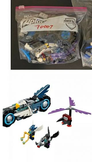 Lego The Legends Of Chima 70007 Eglor’s Twin Bike Set All Minifigures Eagle
