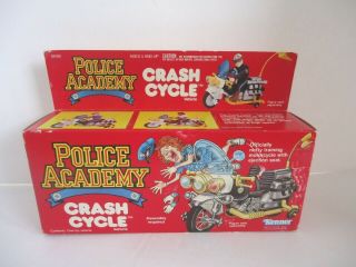 Police Academy Crash Cycle Vehicle 66180 By Kenner 1989