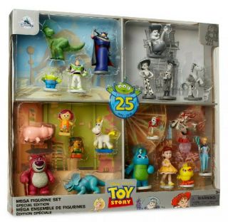 Toy Story Disney Pixar - 25th Anniversary - Special Edition - Mega Figurine Set
