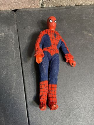 Vintage 1974 Mego Wgsh Spiderman 8 " Action Figure Complete