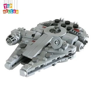 Moc Microscale Ship Building Bricks Toys For Star Wars Millenium Falcon