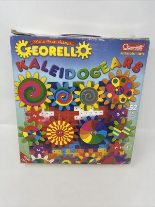 2003 Kaleido Gears 39 Piece Building Set With 3 Different Sized Gears 2341