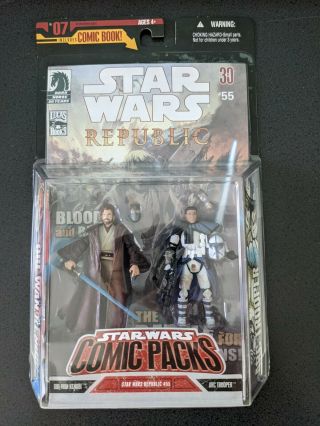 Obi - Wan Kenobi Arc Trooper Star Wars Comic Packs Pack Moc 07