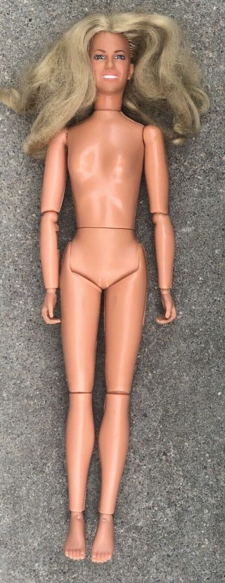Vintage 1976 Kenner Bionic Woman Action Figure Doll Six Million Dollar Man