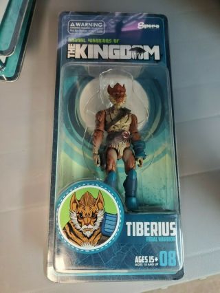 Spero Toys (3.  75 Inch) Animal Warriors Of The Kingdom Tiberius (series 2)