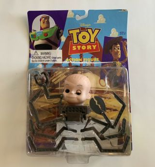Disney Pixar Toy Story Baby Face Action Figure Think Way Toys 1995 Vintage