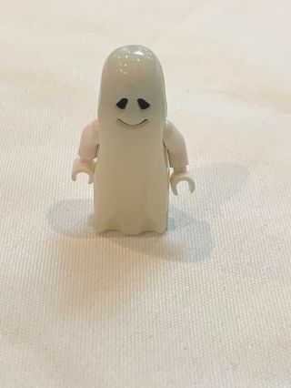 Vtg Lego Castle Glow - In - The - Dark Ghost Minifigure Mini Figure