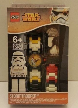 Lego Star Wars Stormtrooper Buildable Adjustable Watch And Toy Set 8020325