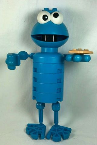 Sesame Street Kid Knex Cookie Monster Figure Building Set - Complete