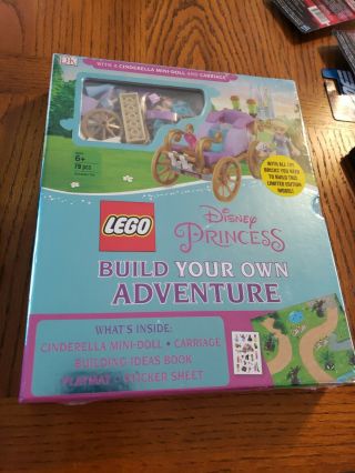 Lego Disney Princess Build Your Own Adventure Box Set Incl.