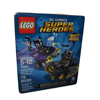 Lego Dc Comics Heroes Mighty Micros 76061 Batman Vs.  Catwoman