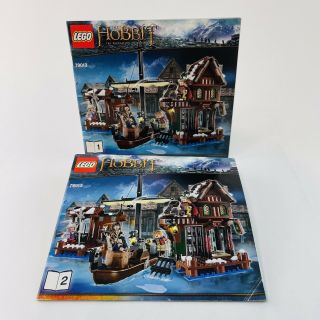 Lego Hobbit Lord Of Therings Lake - Town Chase 79013 Instructions Only Lotr